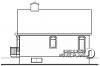 Ilustración de Casa W2162 - elevación de reverso